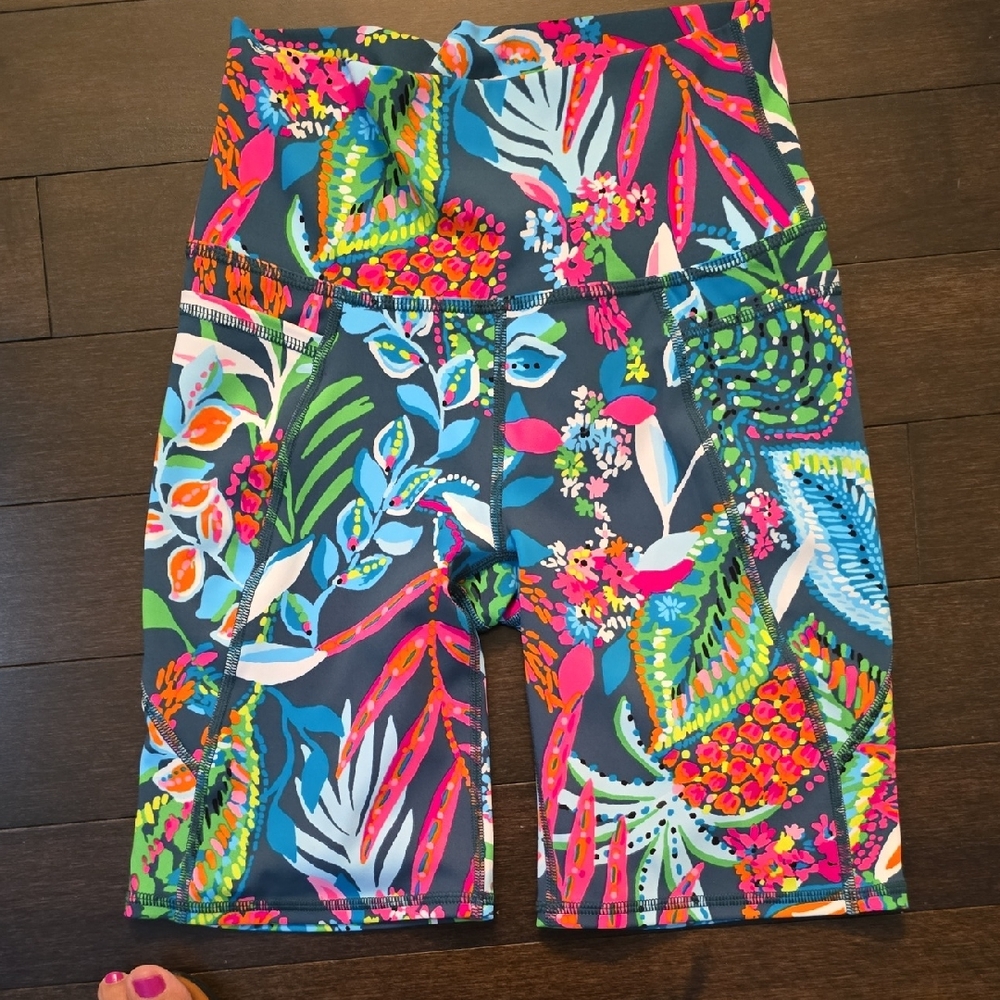 Lilly Pulitzer Colorful Athletic Shorts